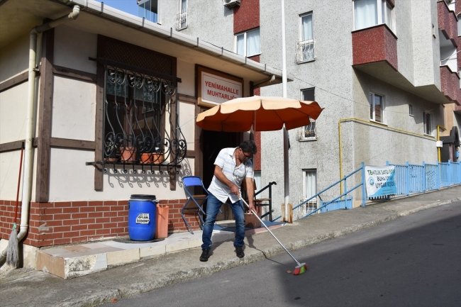 Trabzon'da Yenimahalle muhtarlığı 61 yıldır aynı aileye emanet
